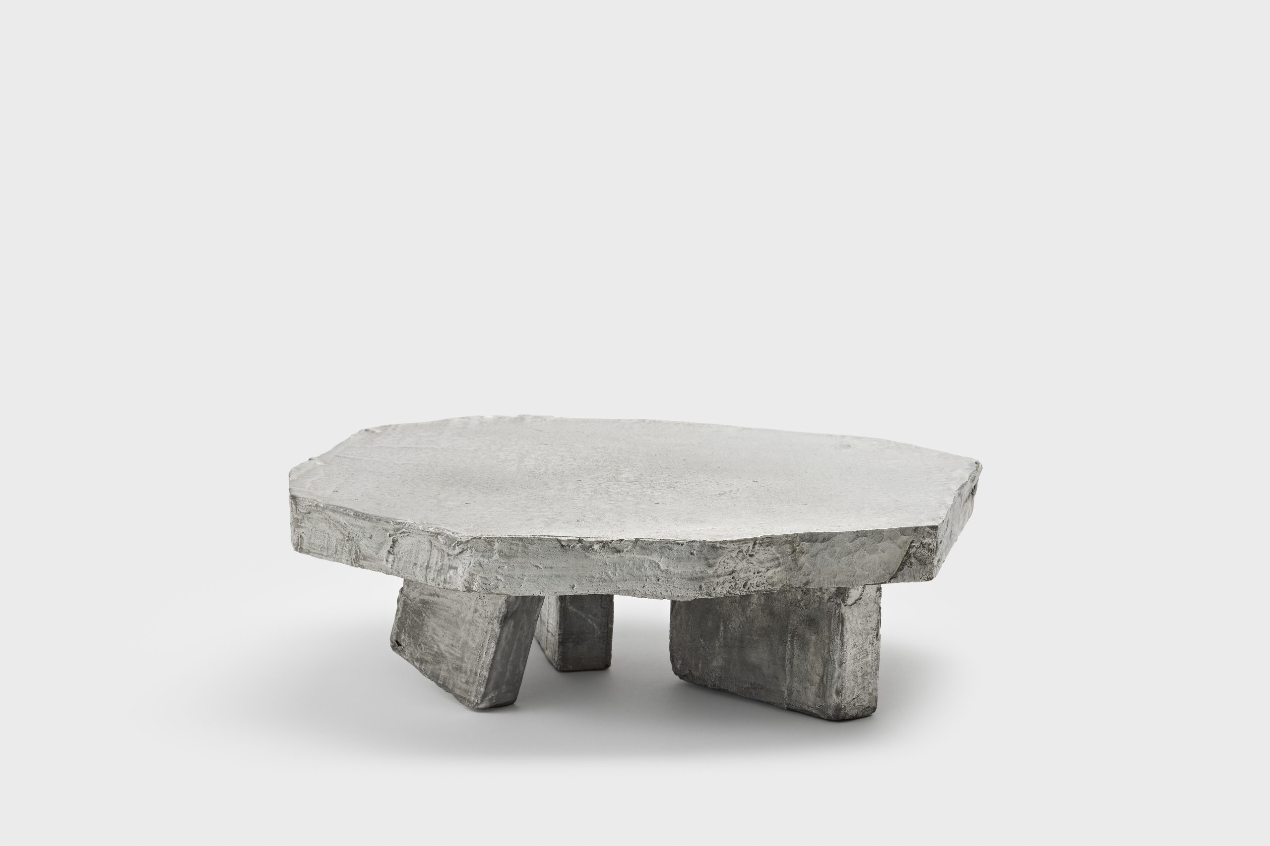 Cast aluminium sculpture exploring the resting places within a home