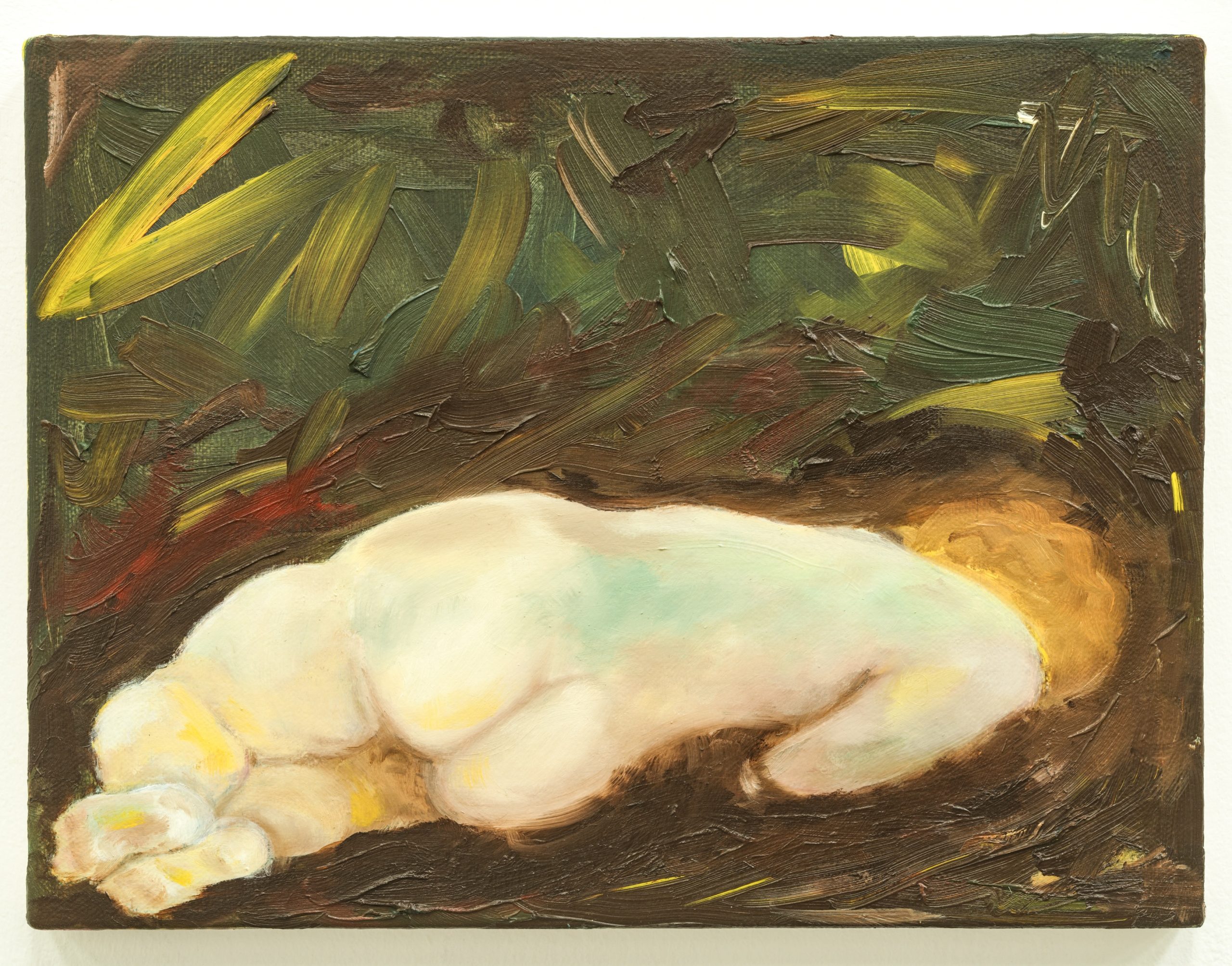 Rachel Howard’s Mud Baby 2, 2026, painting from the Harvest exhibition.