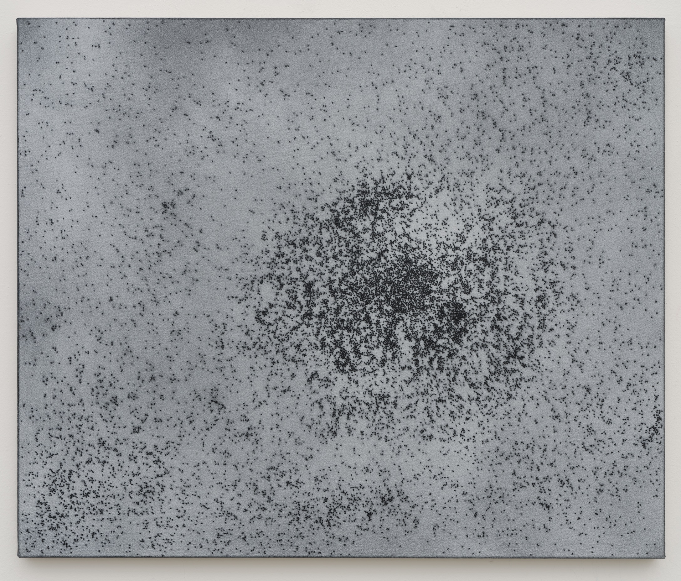 Rachel Howard, Swarm, 2026, painting shown in Harvest.