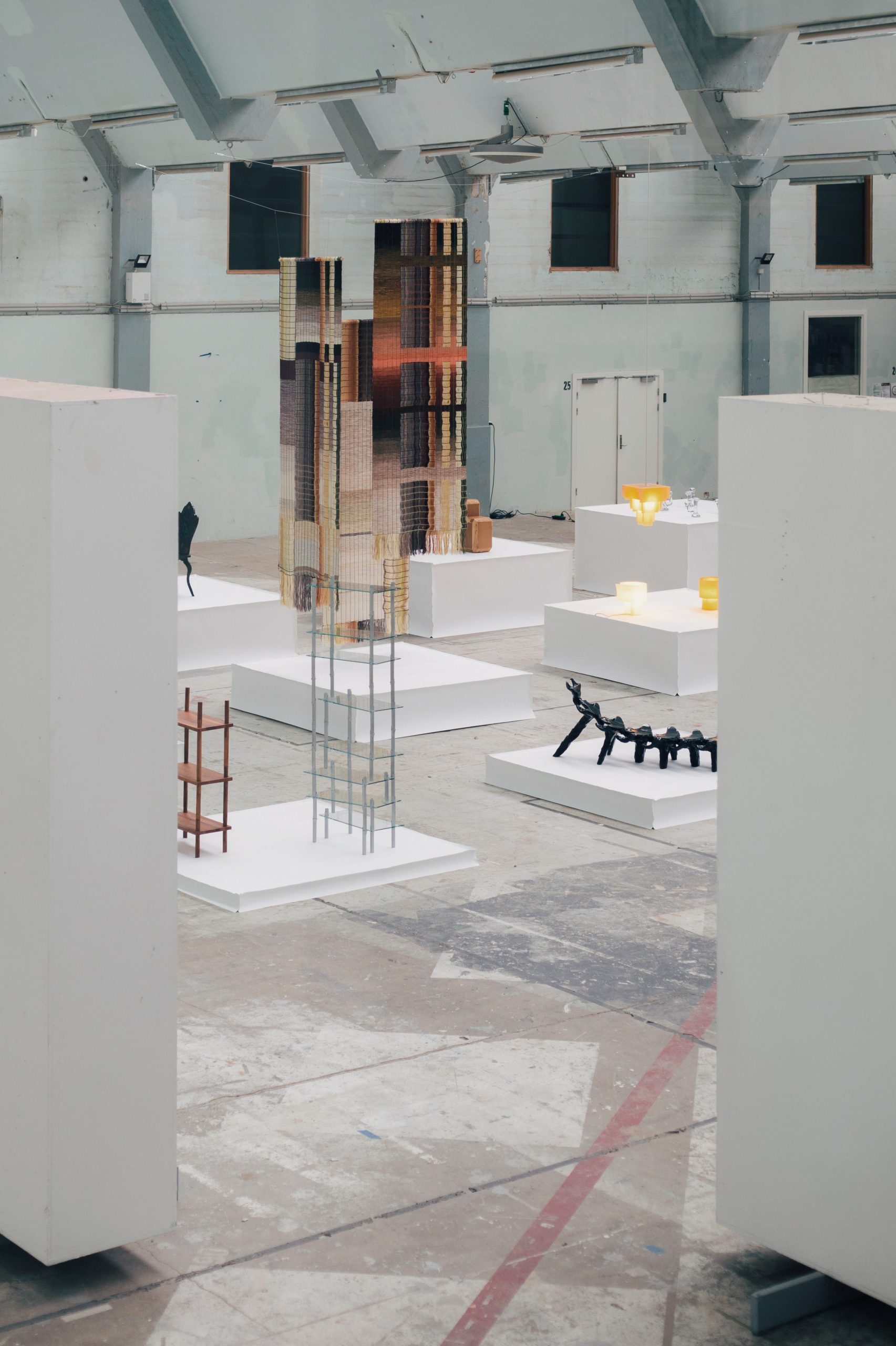 Exhibition view of UKURANT Makes Room, photographed by Maya Matsuura