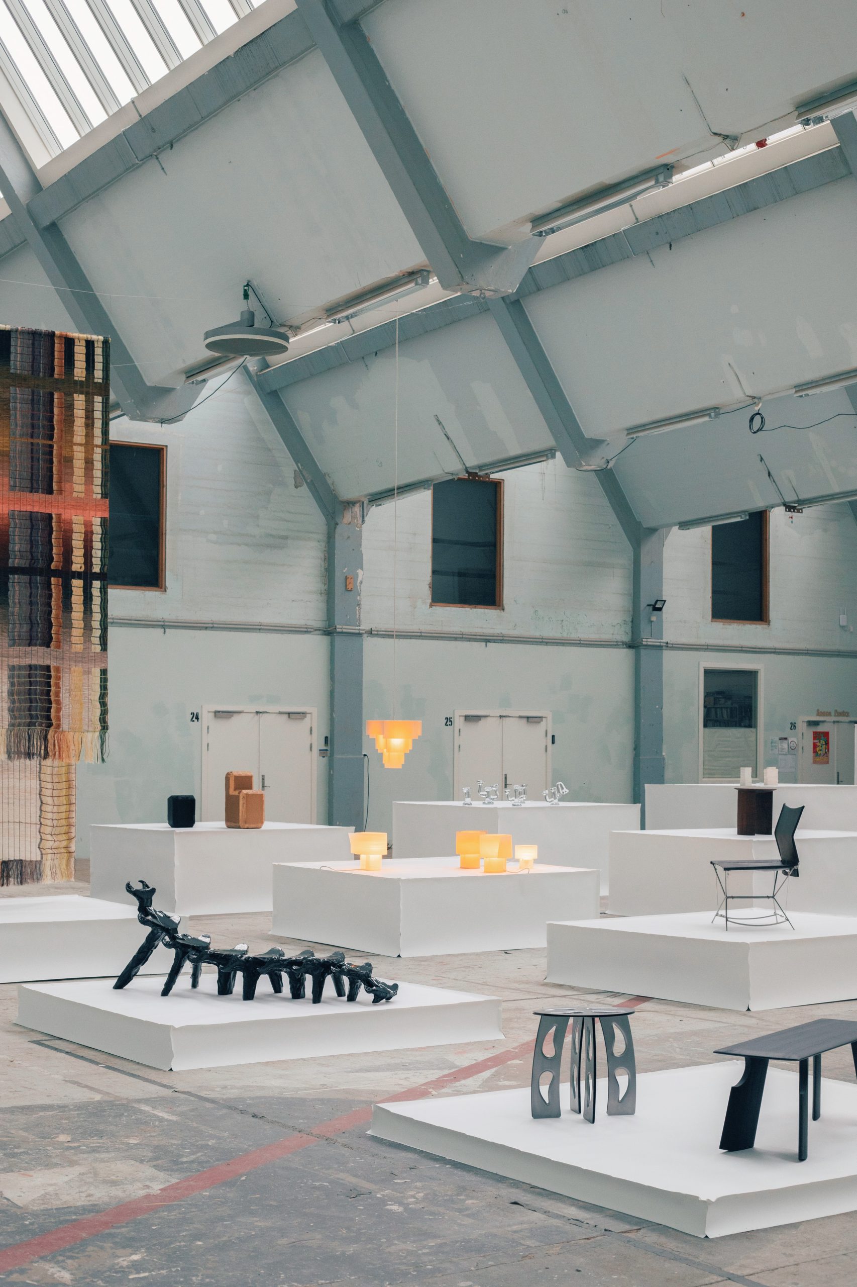 Exhibition view of UKURANT Makes Room, photographed by Maya Matsuura