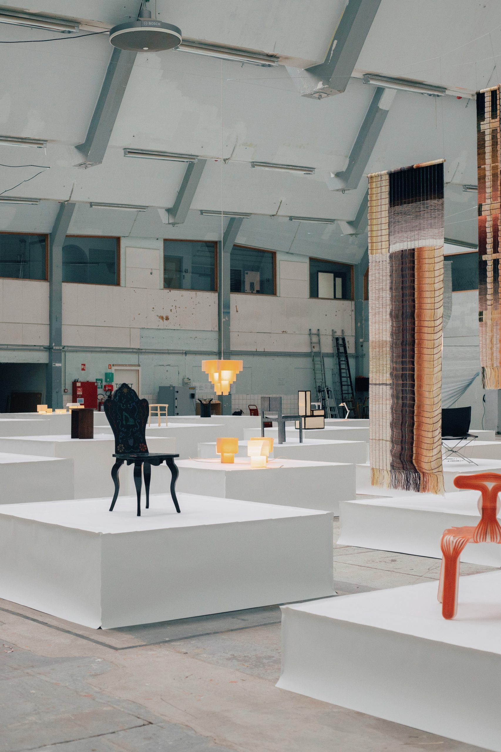 Exhibition view of UKURANT Makes Room, photographed by Maya Matsuura