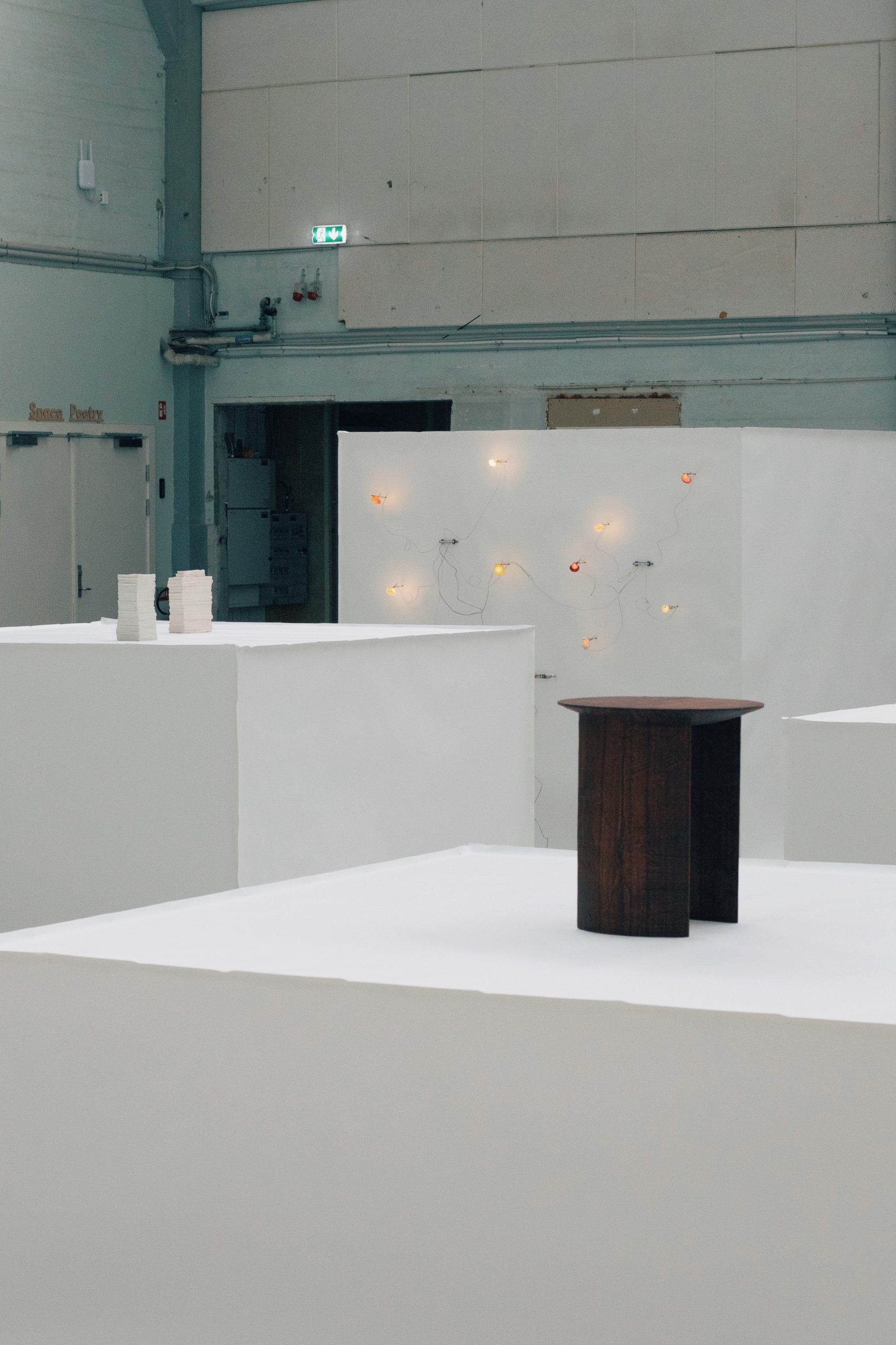 Exhibition view of UKURANT Makes Room, photographed by Maya Matsuura