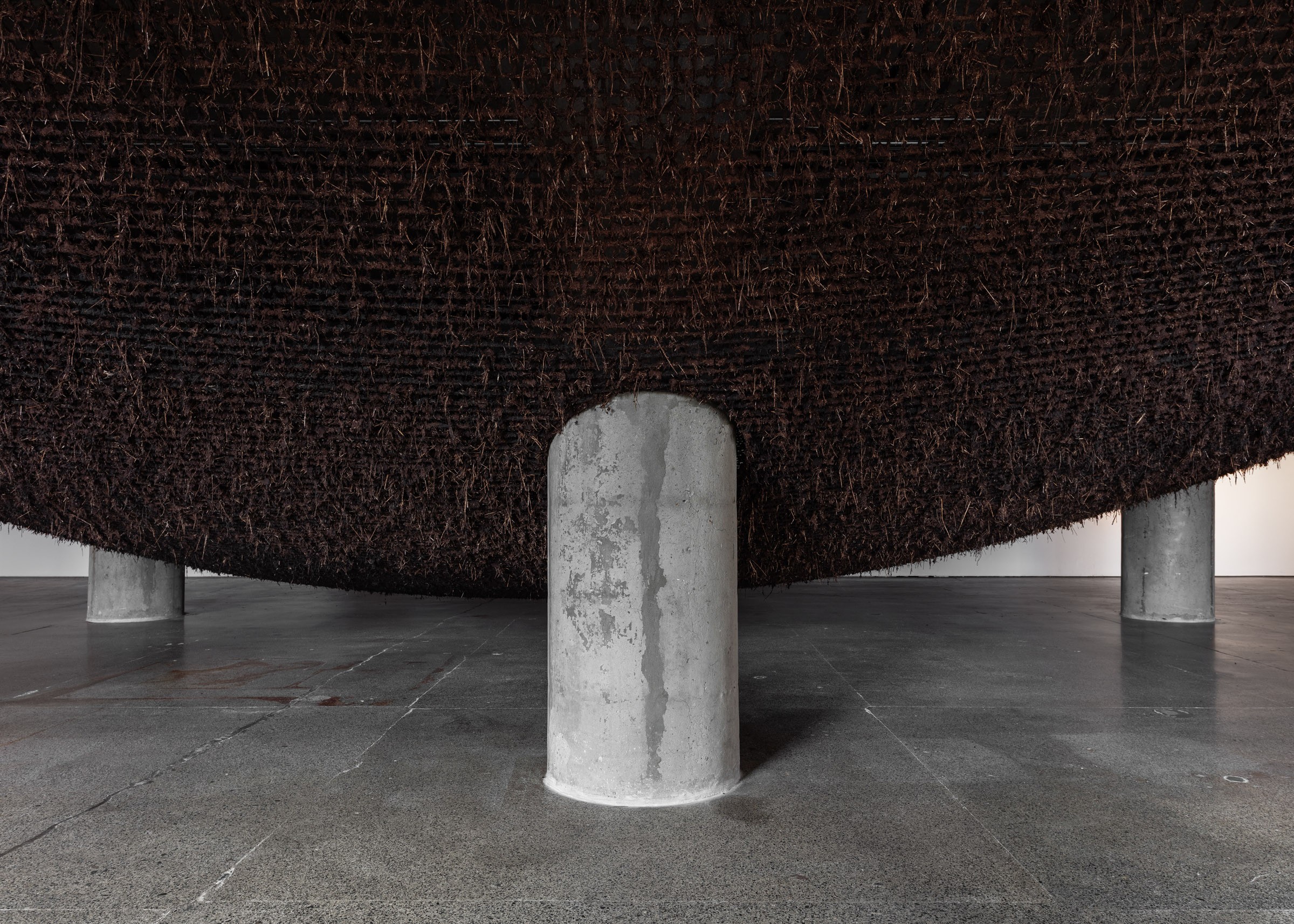 Delcy Morelos, Ombligo, installation view at MOCA Toronto