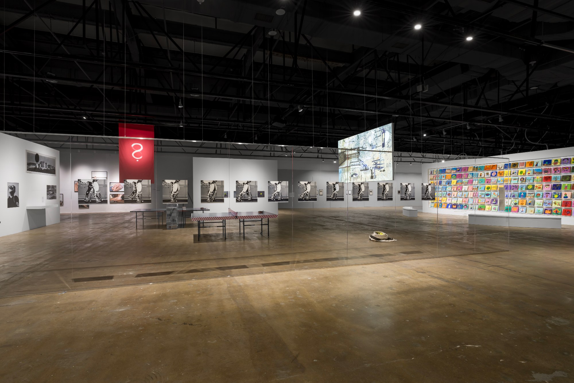 Gallery 2 with photographs along the walls