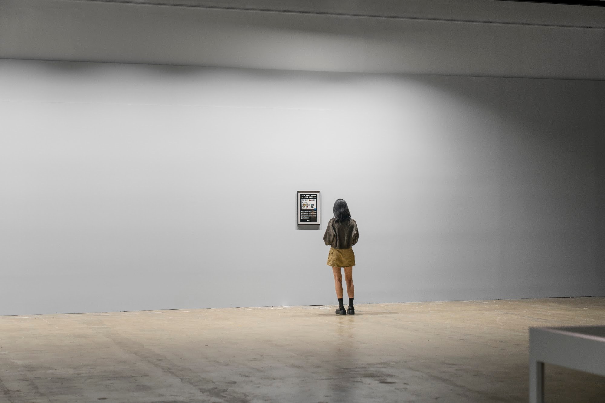 Work by Tehching Hsieh at the 16th Gwangju Biennale